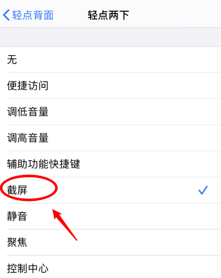 西岗苹果手机维修分享iPhone12如何启用双击截屏 